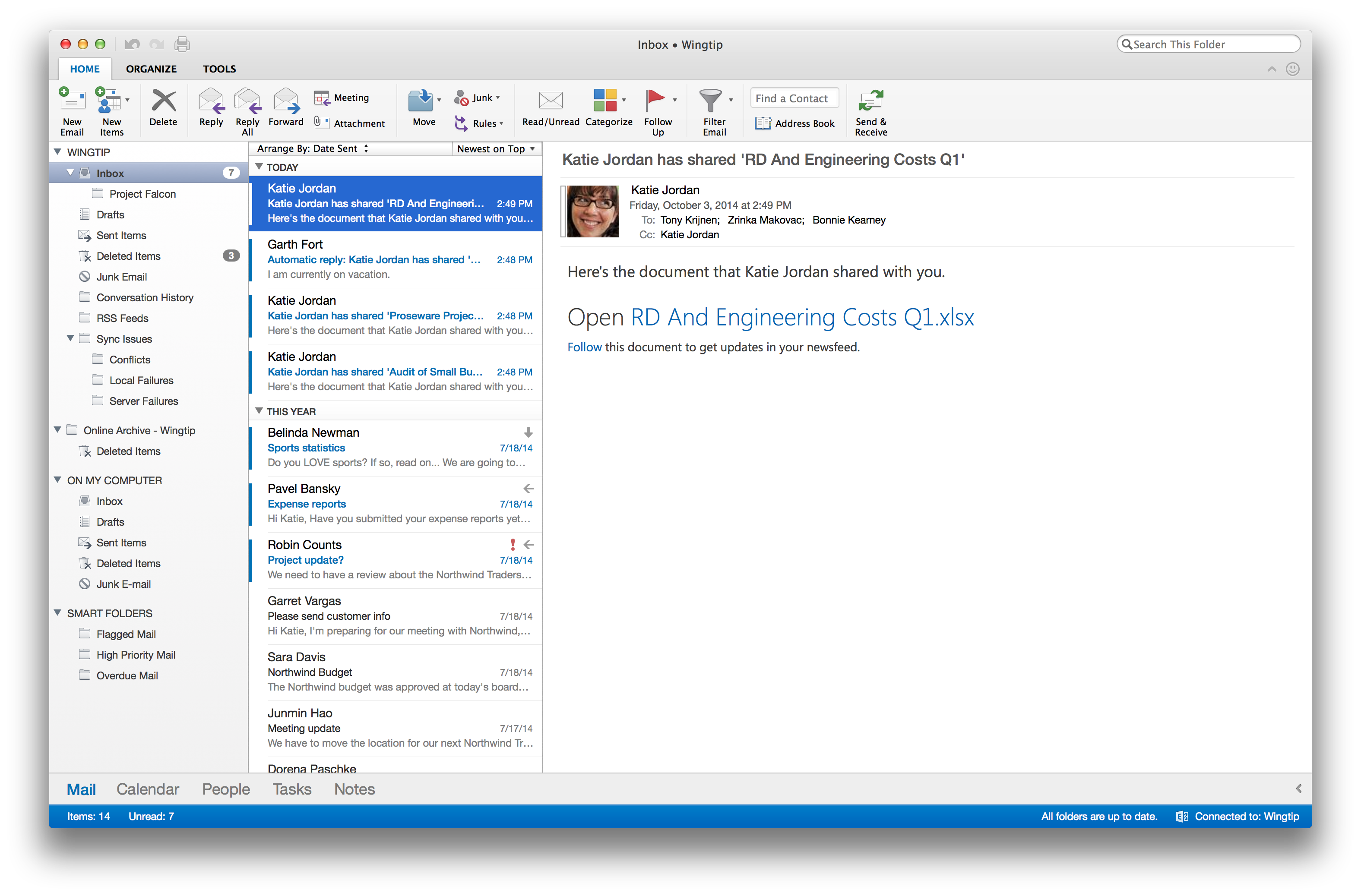 onenote integration with outlook for mac